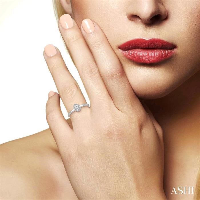 ASHI Stackable Oval Shape Diamond Promise Ring 11429PPTXWG