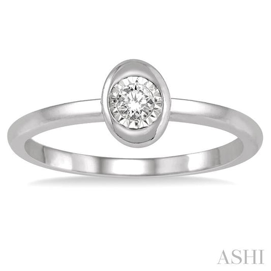 ASHI Stackable Oval Shape Diamond Promise Ring 11429PPTXWG