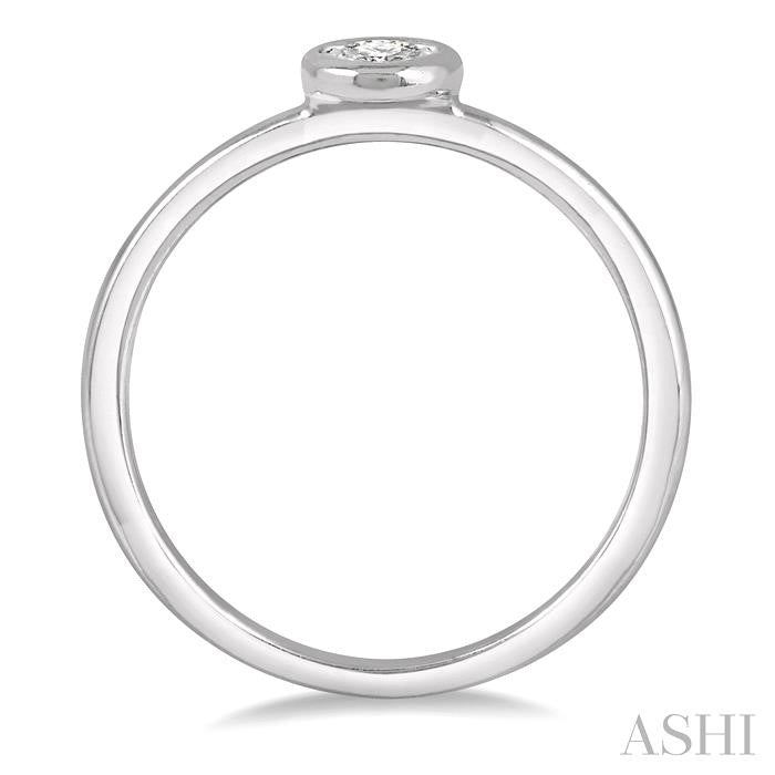 ASHI Stackable Oval Shape Diamond Promise Ring 11429PPTXWG