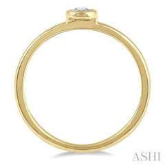ASHI Stackable Round Shape Diamond Promise Ring 11449PPTXYG