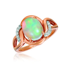 Le Vian 14K Two Tone Gold Neopolitan Opal™ 1 1/5 cts. Ring GECR 102