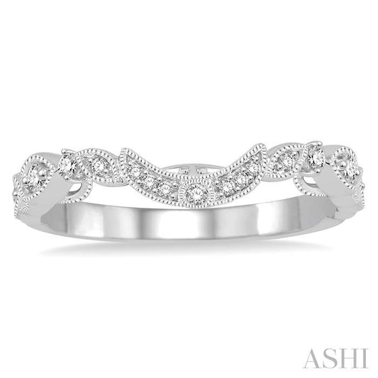 ASHI Diamond Wedding Band 140A8PPFGWG-WB