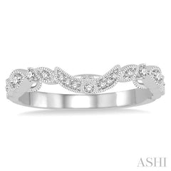 ASHI Diamond Wedding Band 140A8PPFGWG-WB