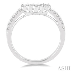 ASHI Diamond Wedding Band 142A5PPFVWG-WB