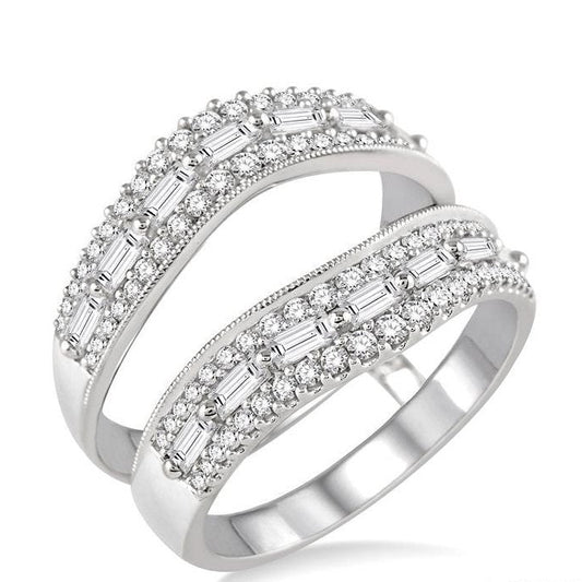 Parkplace Jewelers Baguette Diamond Insert Ring 29310PPFVWG-1.05