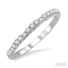 ASHI Diamond Wedding Band 14606PPFHWG-WB