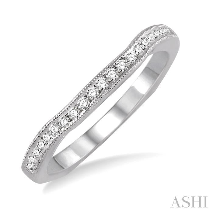 ASHI Diamond Wedding Band 14617PPFVWG-WB