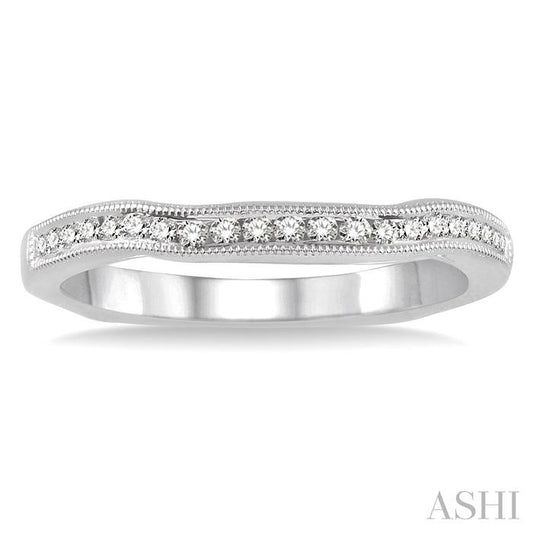 ASHI Diamond Wedding Band 14617PPFVWG-WB