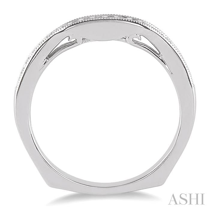 ASHI Diamond Wedding Band 14617PPFVWG-WB