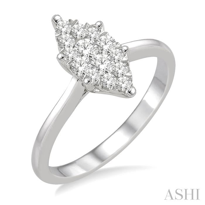 ASHI Marquise Shape Lovebright Essential Diamond Ring 147C5PPFVWG
