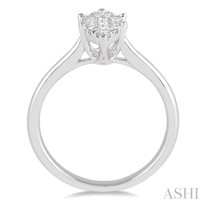 ASHI Marquise Shape Lovebright Essential Diamond Ring 147C5PPFVWG