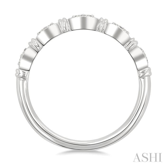 ASHI Stackable Diamond Wedding Band 149G9PPFGWG-WB