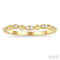ASHI Diamond Wedding Band 150E9PPFHYG-WB