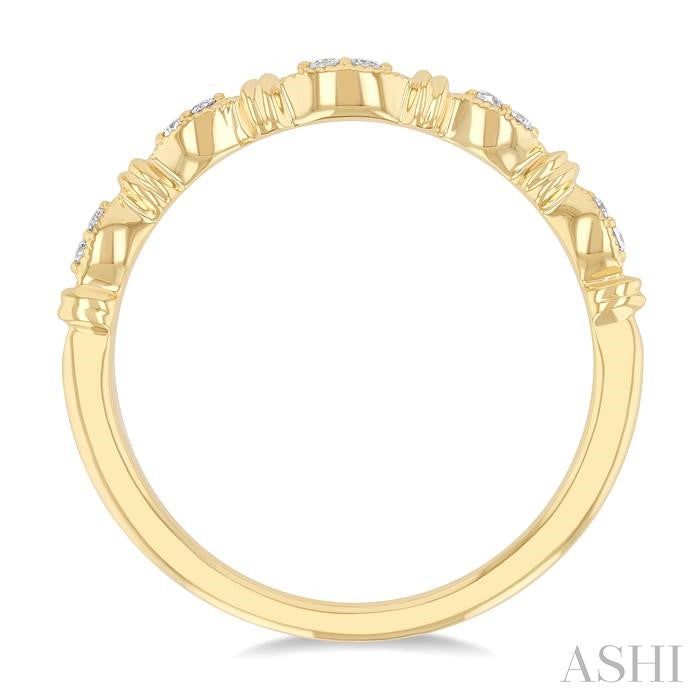 ASHI Diamond Wedding Band 150E9PPFHYG-WB