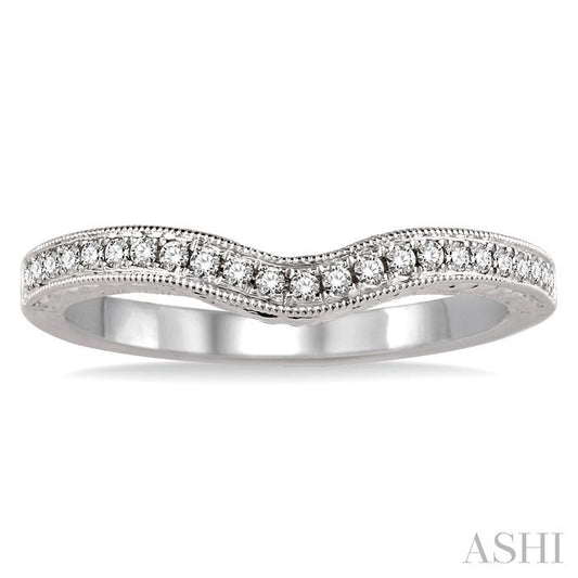 ASHI Diamond Wedding Band 15128PPFVWG-WB