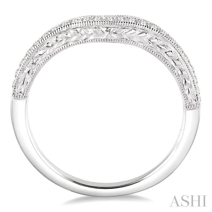 ASHI Diamond Wedding Band 15128PPFVWG-WB