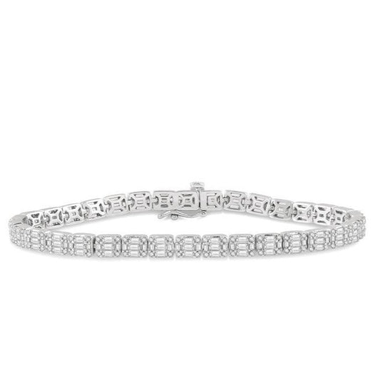 Parkplace Jewelers Fusion Diamond Bracelet 73333PPFHWG-3.25