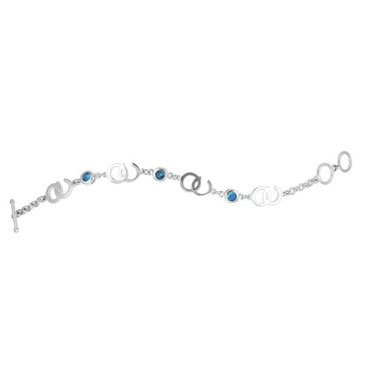 Ocean City Collection Ocean City Hook Link Bracelet OCSPSSTLKB