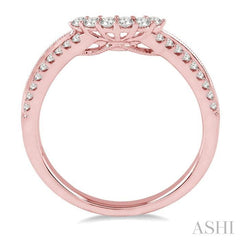 ASHI Diamond Wedding Band 17696PPFVPG-WB