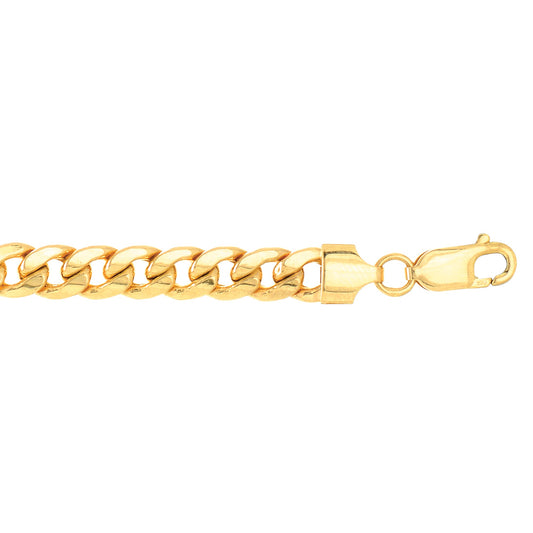 Parkplace Jewelers 10k-gold-semi-solid-miami-cuban-180hmc