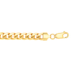Parkplace Jewelers 10k-gold-semi-solid-miami-cuban-180hmc