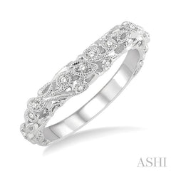 ASHI Diamond Wedding Band 18488PPFHWG-WB