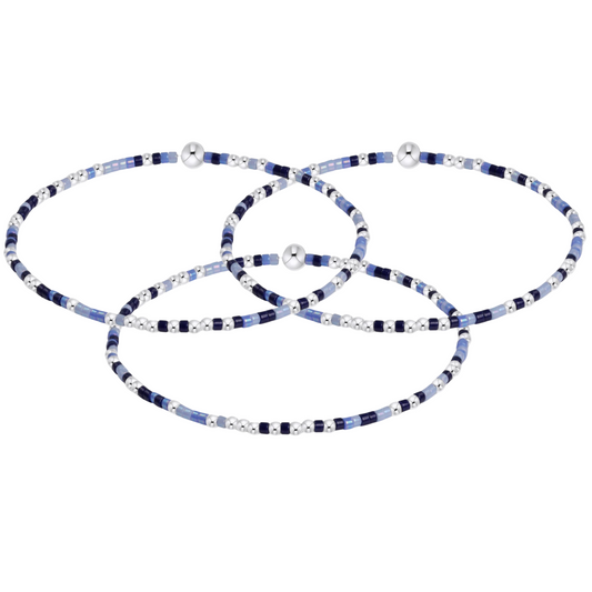 Enewton hope unwritten sterling bracelet - bringin' blue-ty back (set of 3) BHOPUNWSSBBBSO3