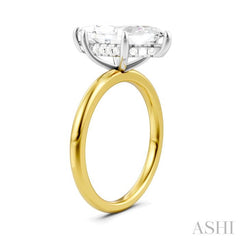 ASHI Marquise Shape Semi-Mount Diamond Engagement Ring 190A9PPFHYW-SM-MQ3