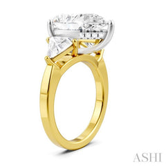 ASHI Pear Shape Semi-Mount Diamond Engagement Ring 190B1PPFHYW-SM-PR4