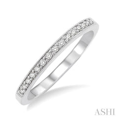 ASHI Diamond Wedding Band 19208PPFVWG-WB