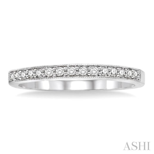 ASHI Diamond Wedding Band 19208PPFVWG-WB