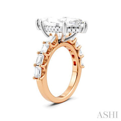 ASHI Marquise Shape Semi-Mount Diamond Engagement Ring 194ACPPFHPW-SM-MQ5