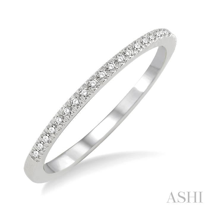 ASHI Diamond Wedding Band 19558PPFHWG-WB