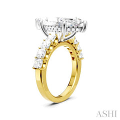 ASHI Marquise Shape Semi-Mount Diamond Engagement Ring 195ACPPFHYW-SM-MQ5