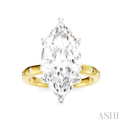 ASHI Marquise Shape Semi-Mount Diamond Engagement Ring 196B7PPFHYW-SM-MQ5