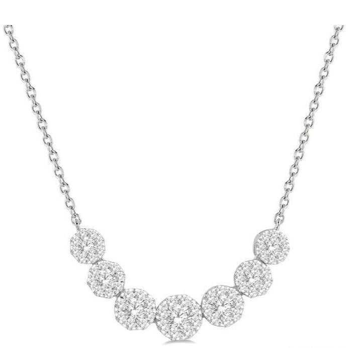 Parkplace Jewelers Lovebright Essential Diamond Smile Necklace 9936VPPFVNKWG