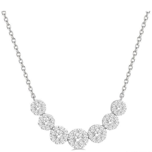 Parkplace Jewelers Lovebright Essential Diamond Smile Necklace 9936VPPFVNKWG