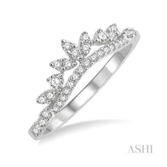 ASHI Diamond Wedding Band 30475PPFHWG