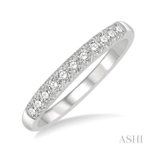 ASHI 11 Stone Diamond Wedding Band 33306PPFGWG