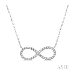 ASHI Infinity Diamond Pendant 994J1PPFGNKWG