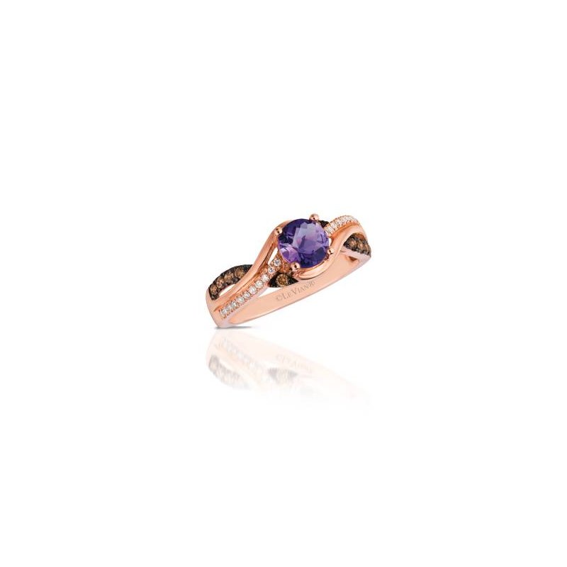 Le Vian 14K Strawberry Gold® Cotton Candy Amethyst® 5/8 cts. Ring ASMV 76