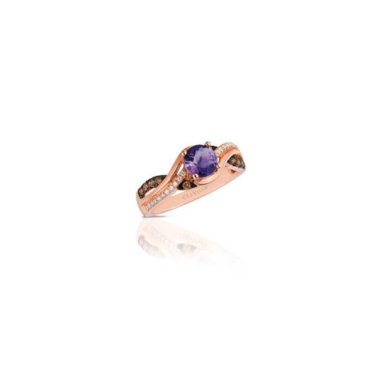 Le Vian 14K Strawberry Gold® Cotton Candy Amethyst® 5/8 cts. Ring ASMV 76