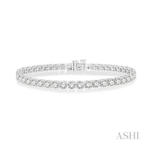 ASHI Diamond Tennis Bracelet 7337MPPFGWG