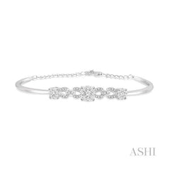 ASHI Lovebright Diamond Chain Bracelet 7289VPPFVWG