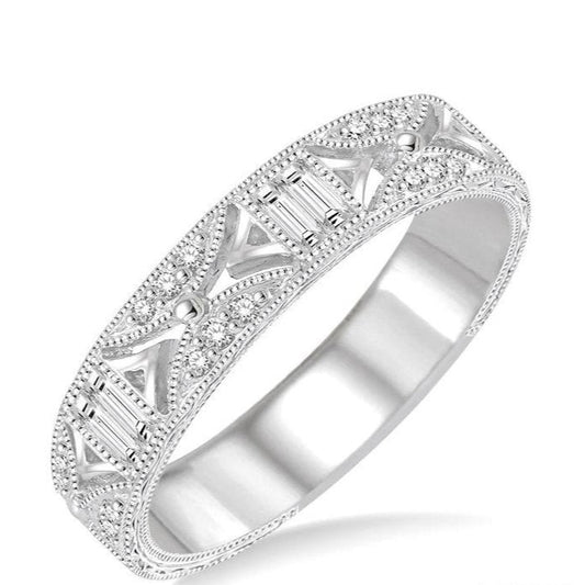 Parkplace Jewelers Stackable Baguette Diamond Fashion Band 35535PPFHWG
