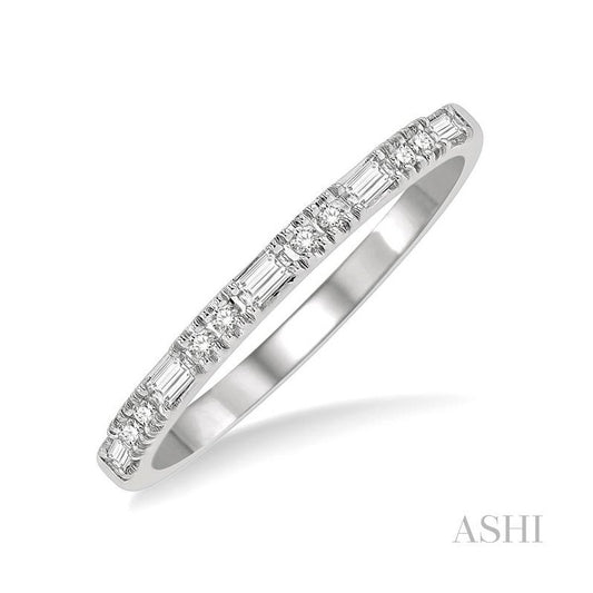 ASHI Stackable Baguette Diamond Fashion Band 311A8PPFHWG