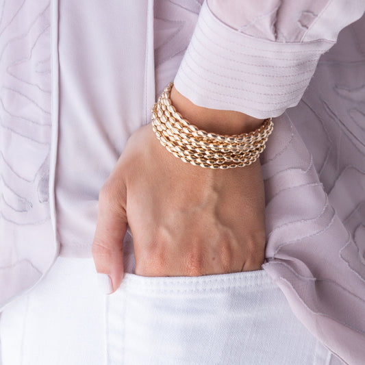 Enewton Harmony Small Gold Bead Bracelet BHARSMG