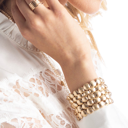 Enewton Honesty Gold 10mm Bead Bracelet BHONG10