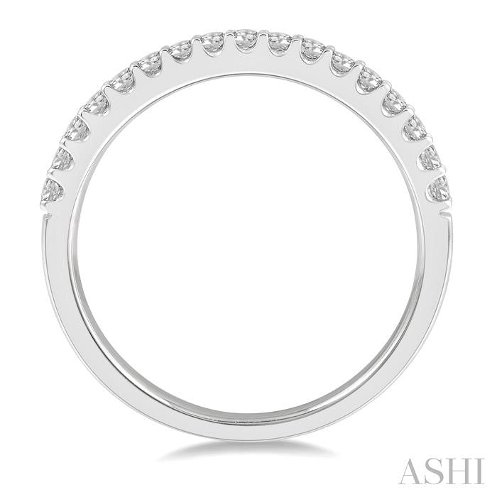 ASHI Diamond Wedding Band 209D5PPFVWG-WB