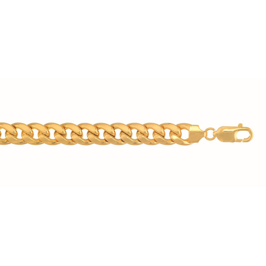 Parkplace Jewelers 10k-gold-semi-solid-miami-cuban-210hmc
